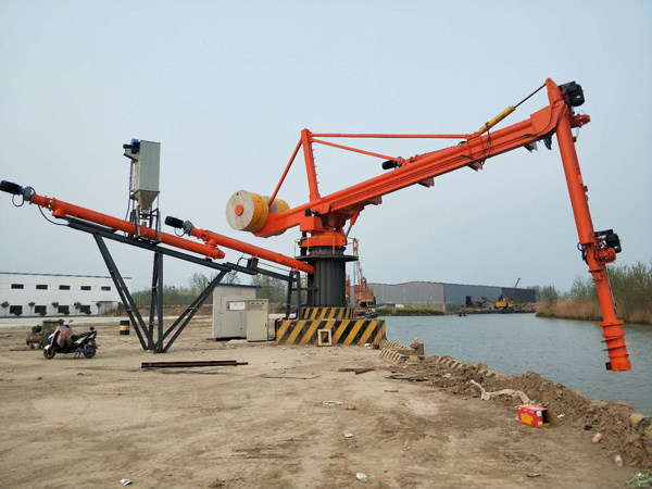 卸船機案例現(xiàn)場